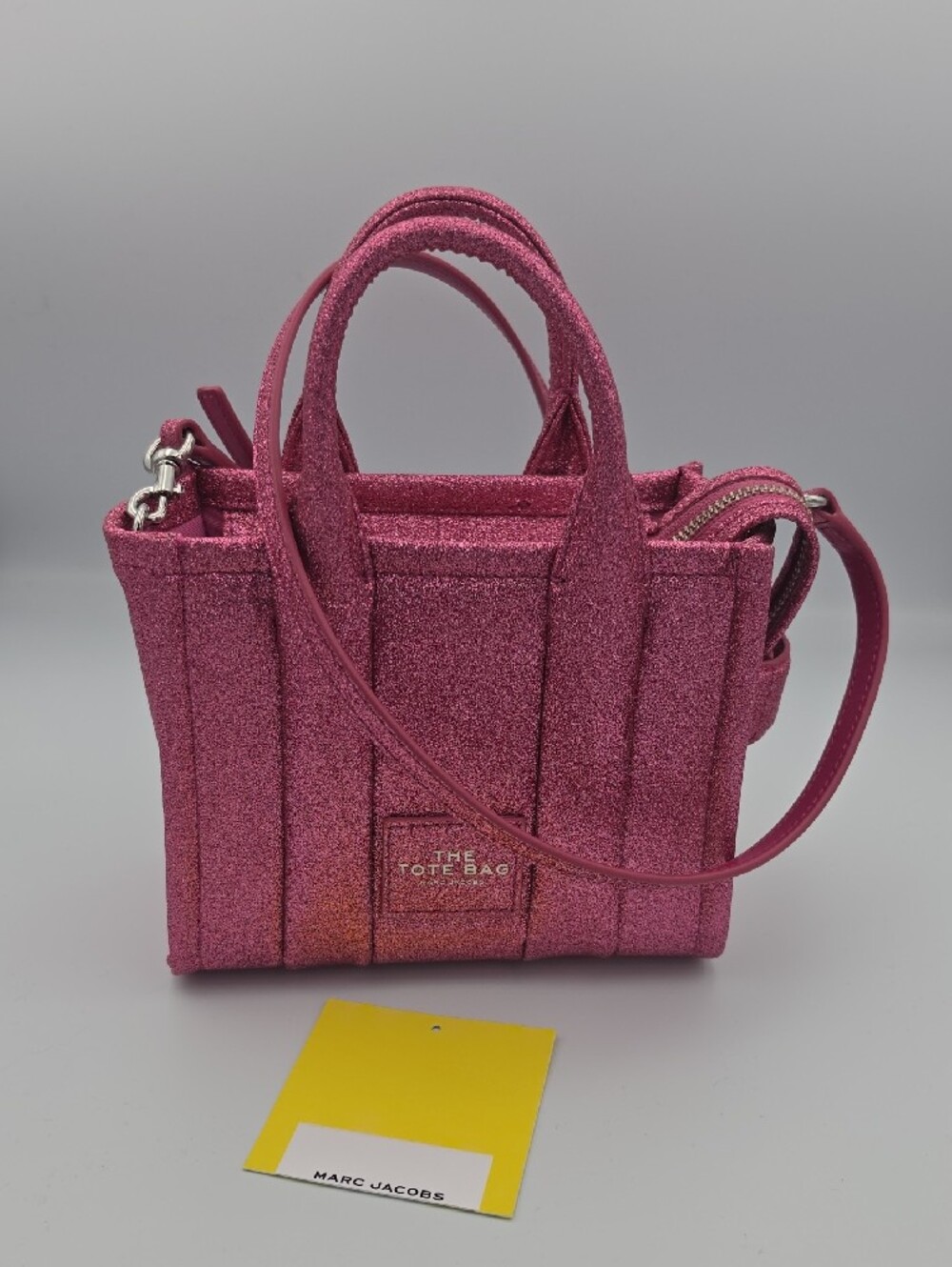Marc Jacobs Mini Tote Bag in Sparkling Pink